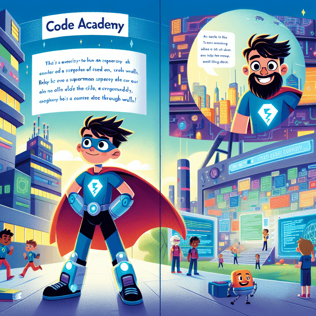 A Superhero Learns to Code